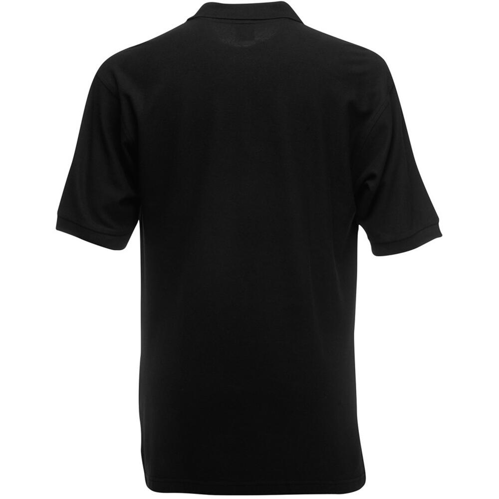 Polo Manches Courtes Homme (Noir) 2/2