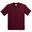 TShirt mit Rundhalsausschnitt, kurzärmlig Kinder Rotbraun