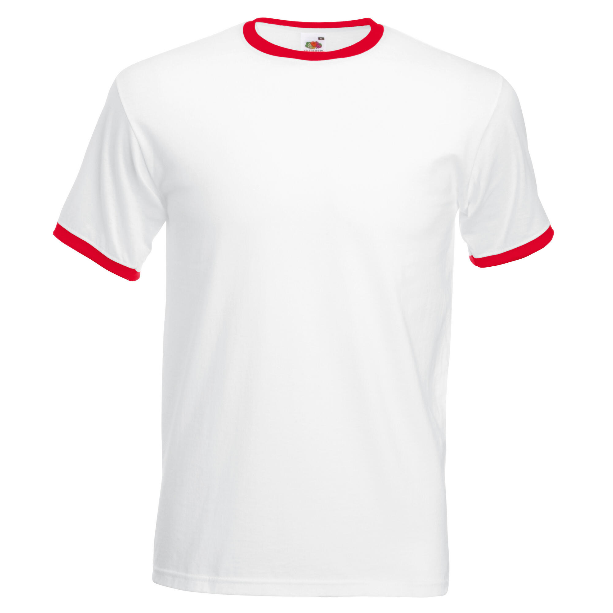 white / red
