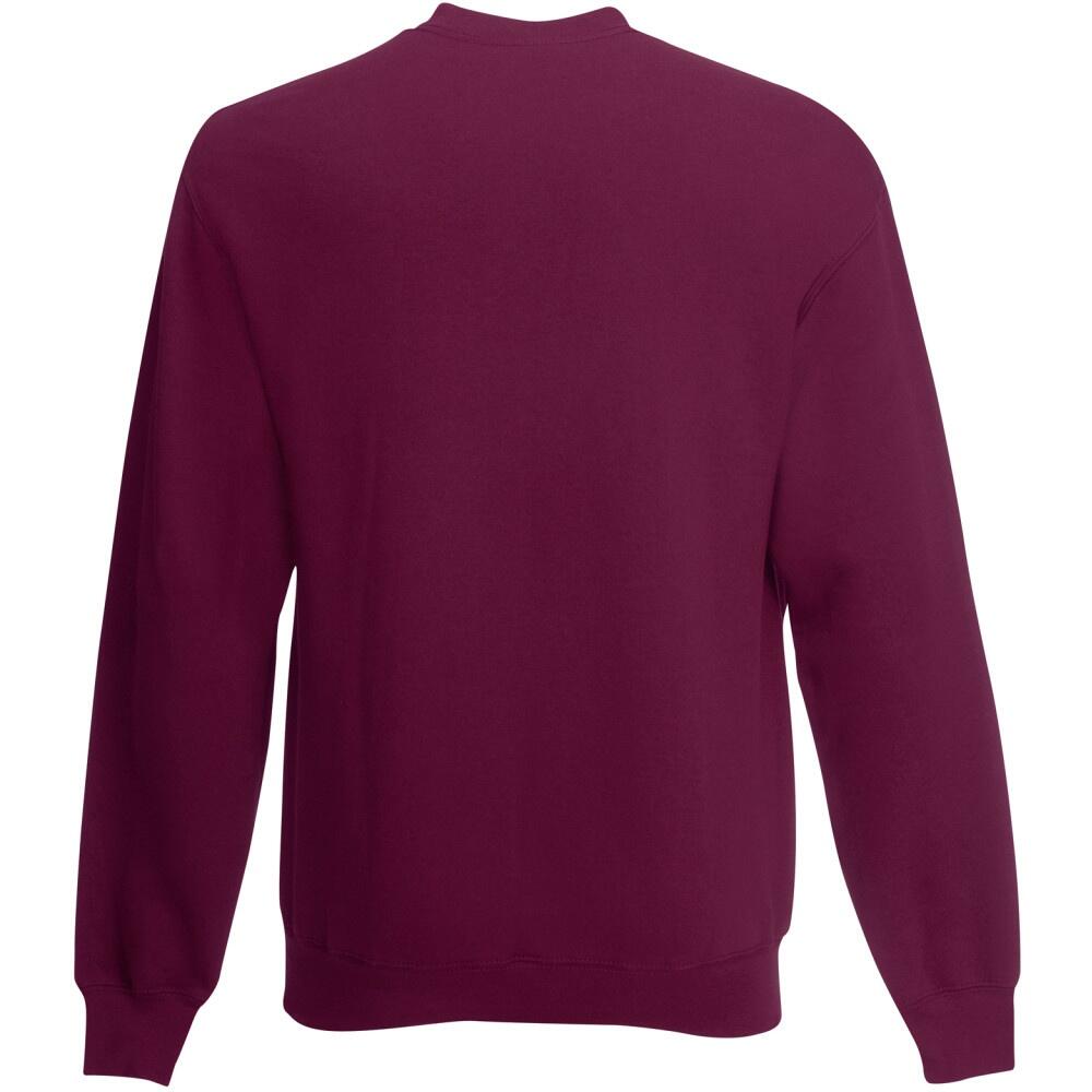 Belcoro® Garn Pullover Sweatshirt Herren Burgunder 2/2