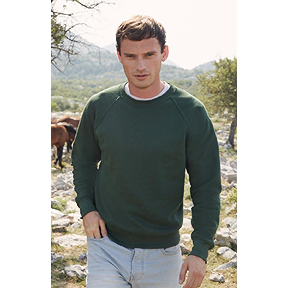 Belcoro® Pullover Sweatshirt Herren Oliv 3/3