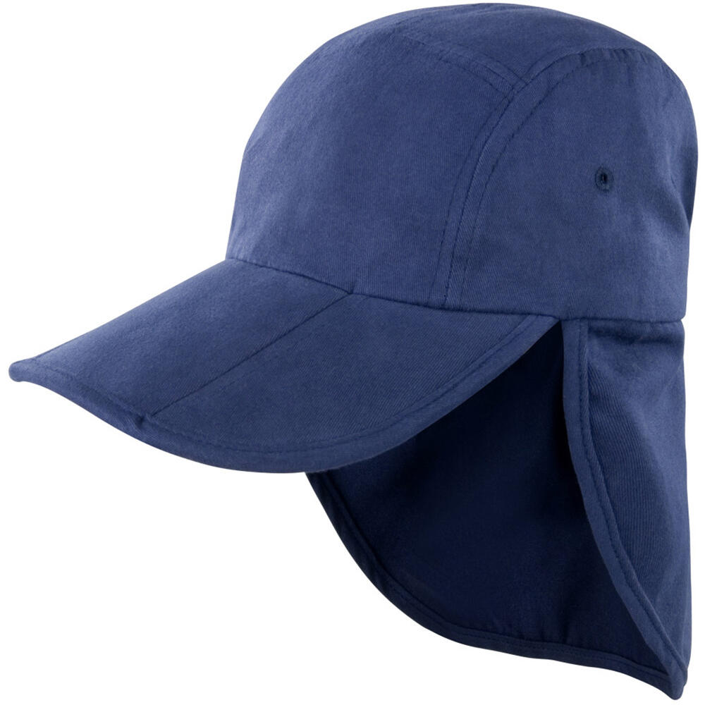 RESULT Unisex Headwear Folding Legionnaire Hat / Cap (Navy Blue)