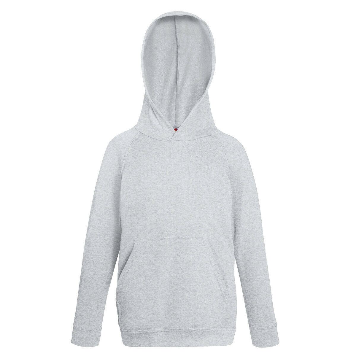Kapuzen Pullover Kinder Hellgrau 3/3