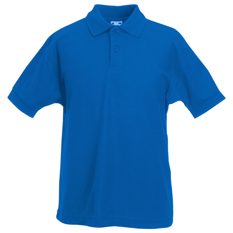 Polo Shirt, Kurzarm (2 StückPackung) Kinder Royalblau