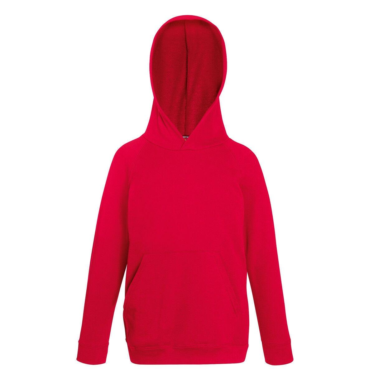 Kapuzen Pullover Kinder Rot 2/2