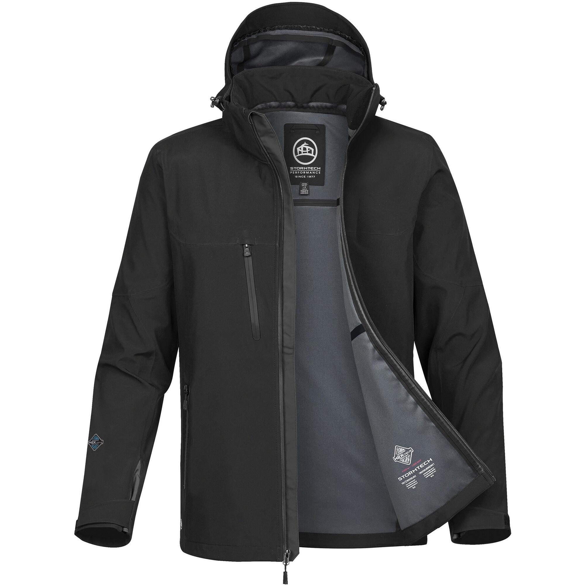 Giacca Softshell Uomo Stormtech Patrol Nero Carbonio 3/3