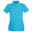 Polo PREMIUM Femme (Bleu Azur)