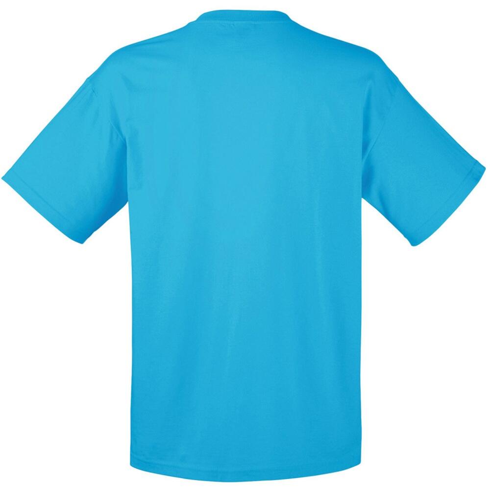 Kurzarm TShirt Herren Azurblau 2/2
