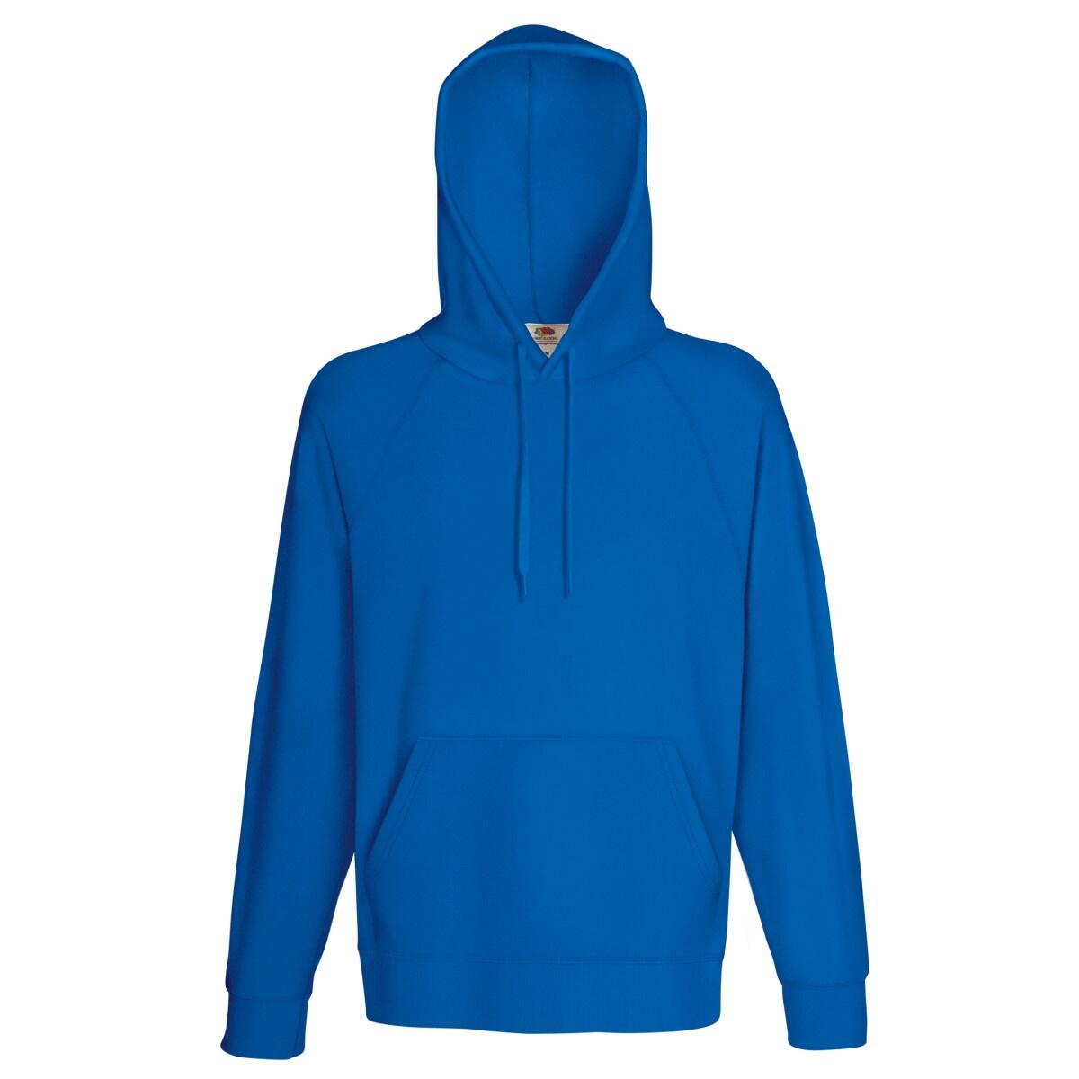 Sweatshirt À Capuche Léger Homme (Bleu Roi) 2/3
