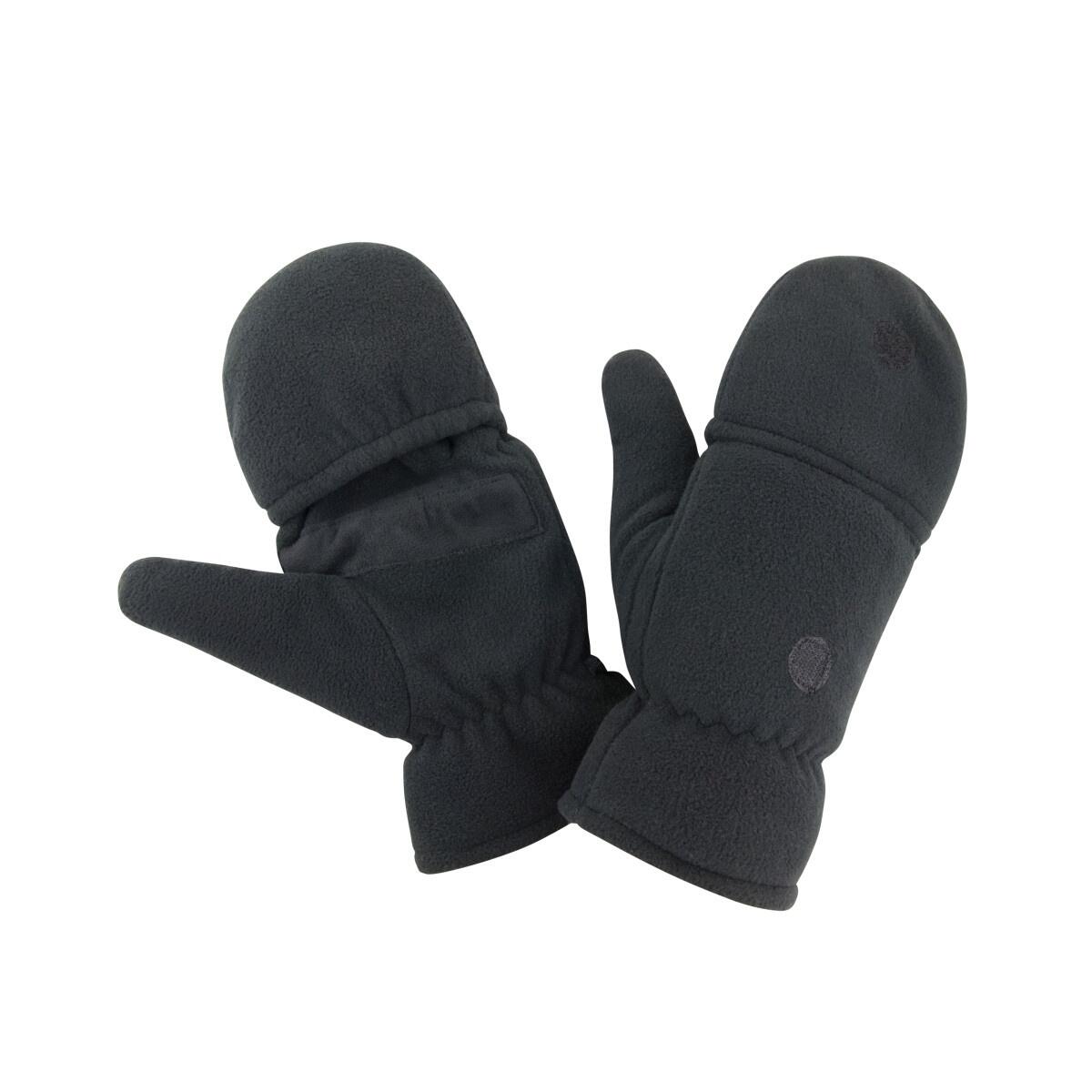RESULT Unisex Winter Essentials Palmgrip GloveMitt (Black)