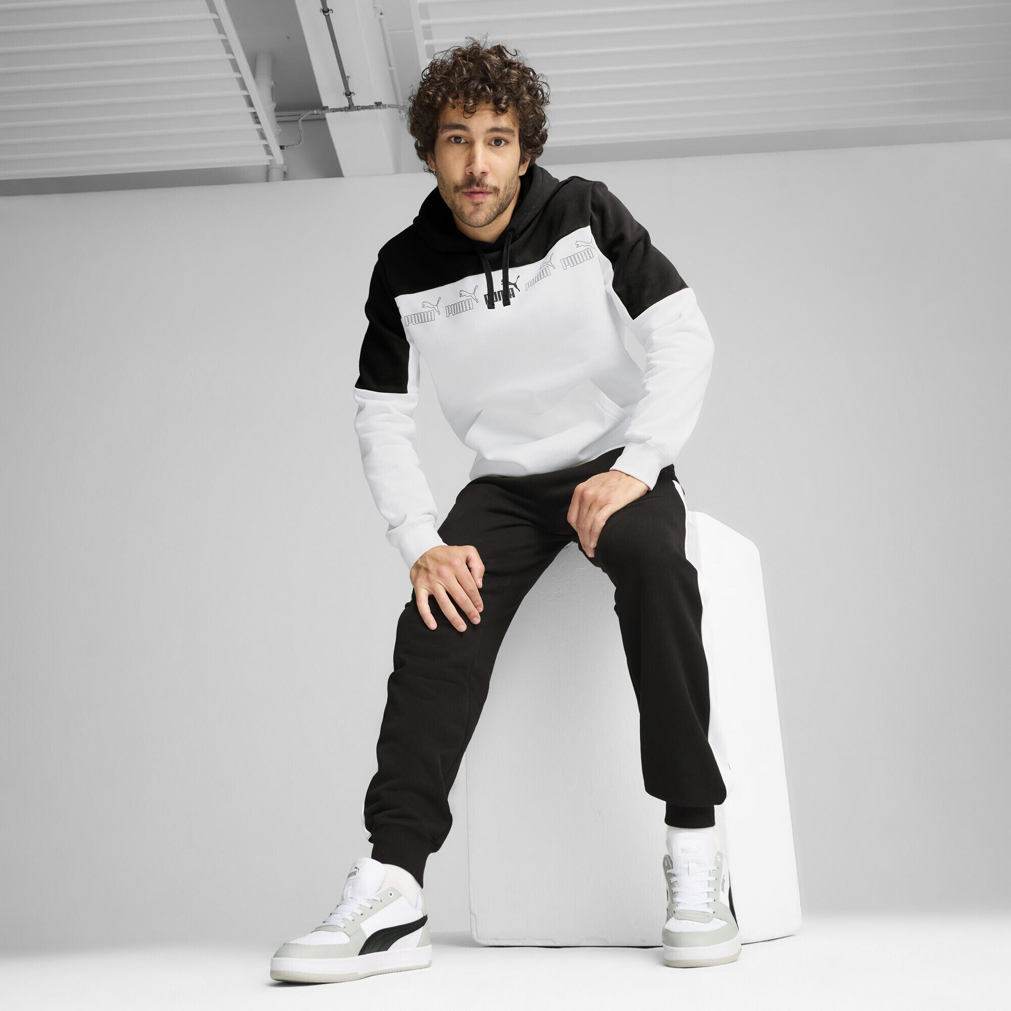Felpa con cappuccio Around the Block da uomo PUMA 4/7