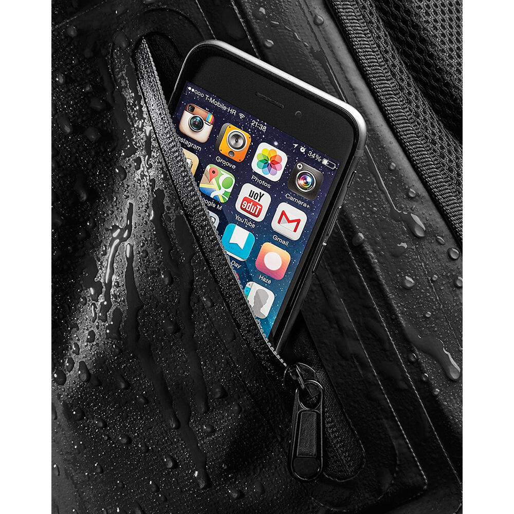 Submerge 25 Litre Waterproof Backpack/Rucksack (Black/Black) 3/4