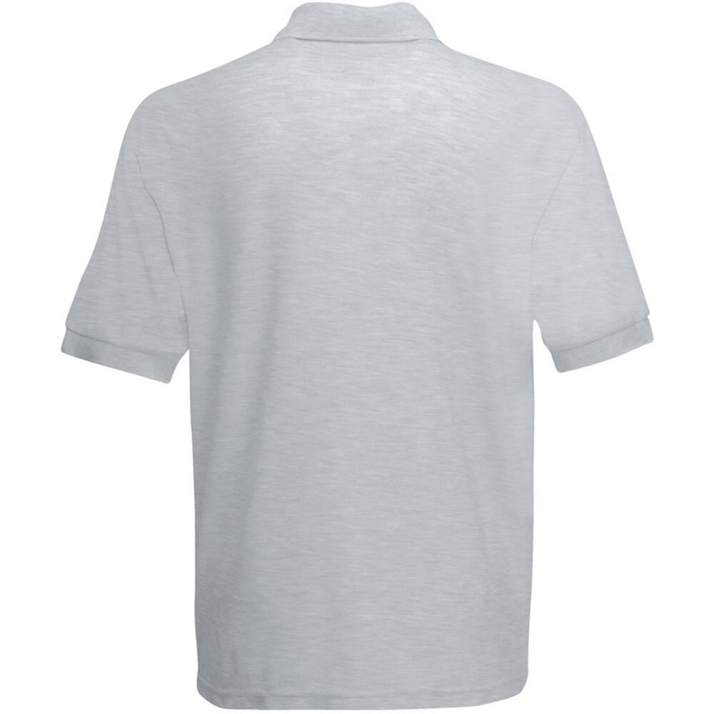 Polo Enfant (Gris Clair Chiné) 2/2