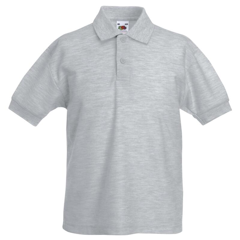 Polo Shirt, Kurzarm (2 StückPackung) Kinder Grau