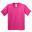 TShirt mit Rundhalsausschnitt, kurzärmlig Kinder Pink