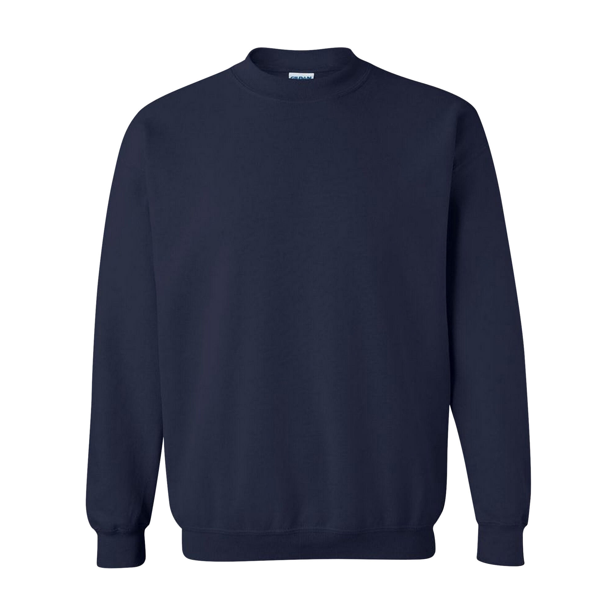 Felpa Invernale Girocollo Bambini Gildan Blu Navy 2/4