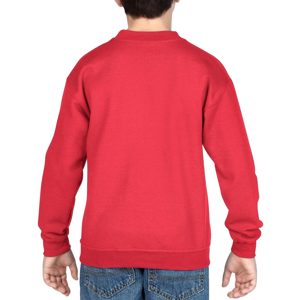 Sweatshirt mit Rundhalsausschnitt (2 StückPackung) Kinder Rot 2/2
