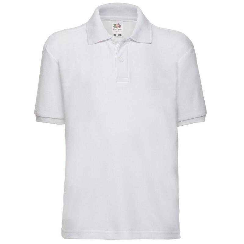 Polo Shirt, Kurzarm (2 StückPackung) Kinder Weiß