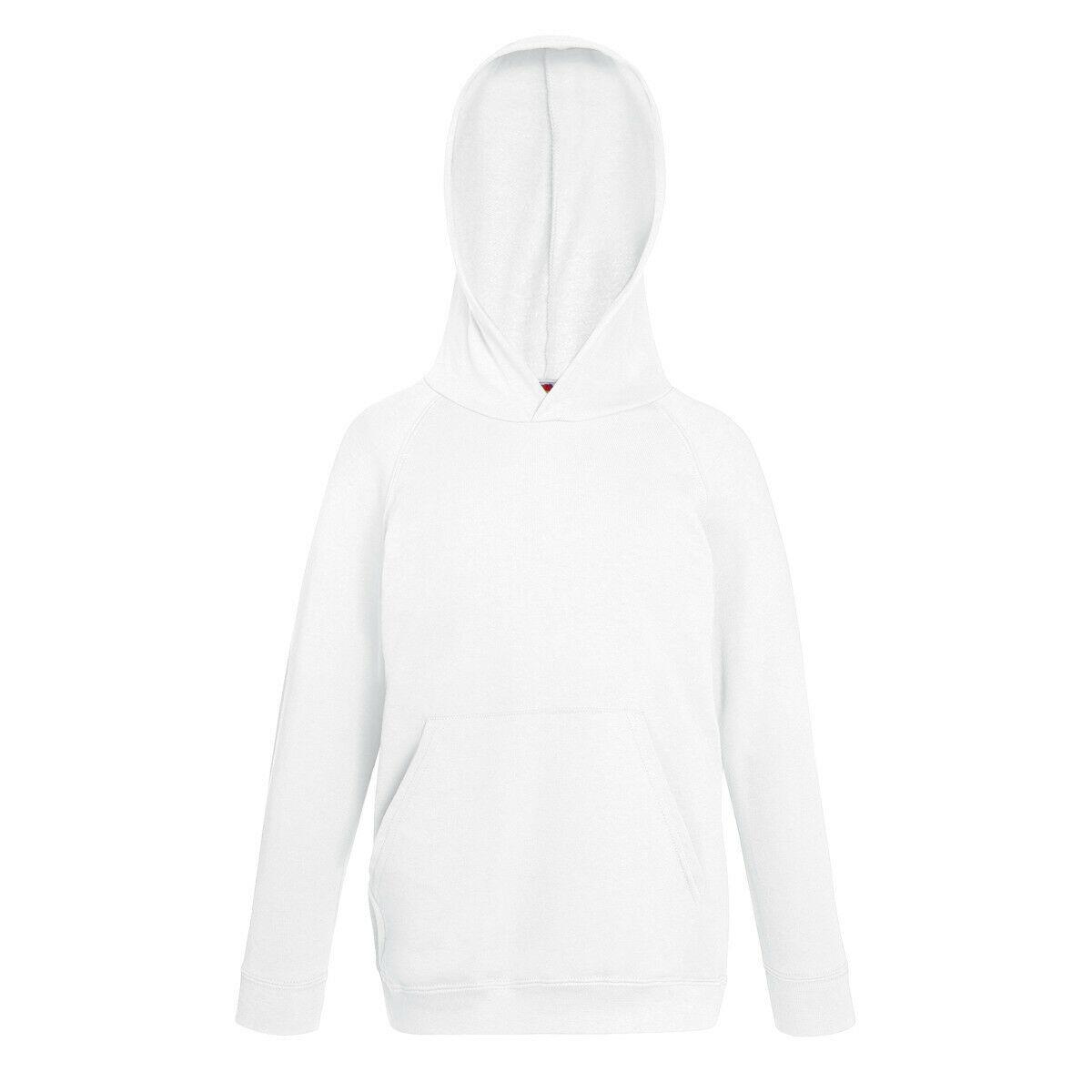 Kapuzen Pullover Kinder Weiß 2/2