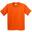 TShirt mit Rundhalsausschnitt, kurzärmlig Kinder Orange