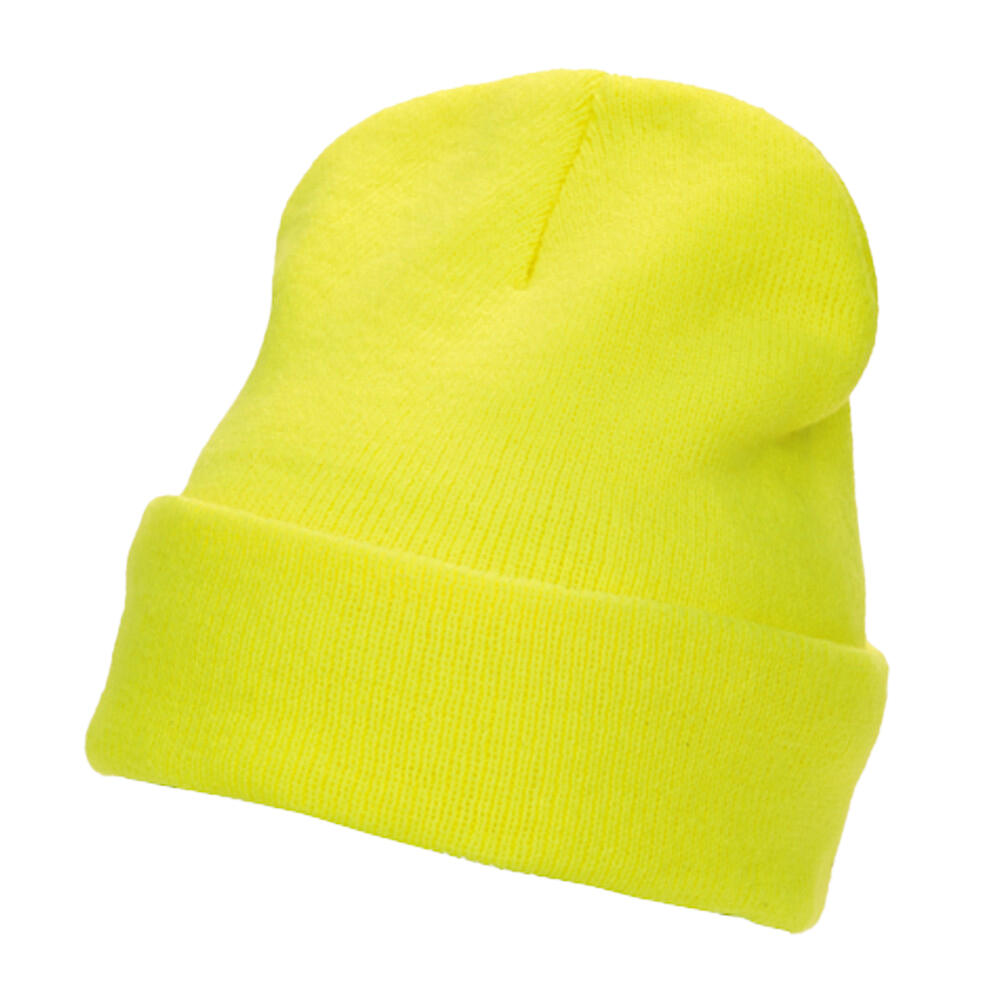 YOKO Unisex HiVis Thermal 3M Thinsulate Winter Hat (Hi-Vis Yellow)