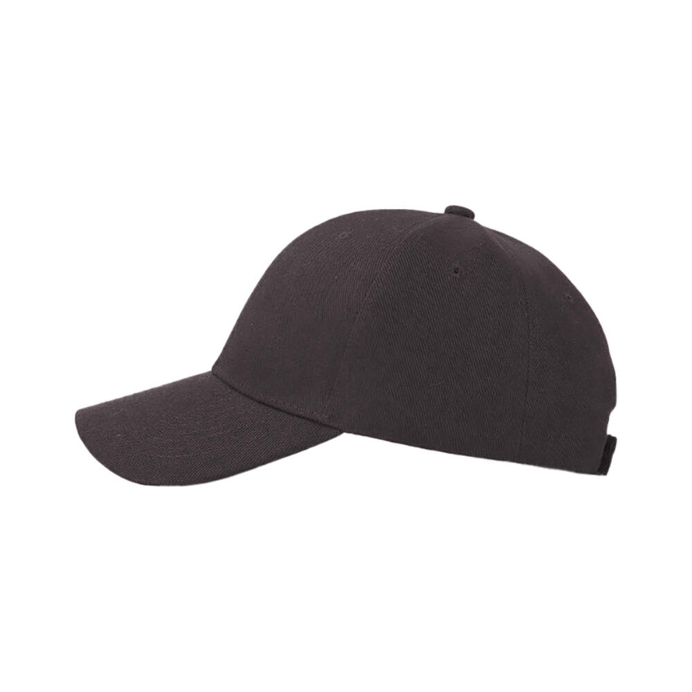 Unisex Plain Baseball Cap (Pack of 2) (Black) 2/3