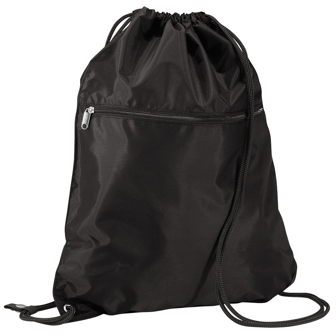 QUADRA Premium Gymsac Over Shoulder Bag 14 Litres (Black)