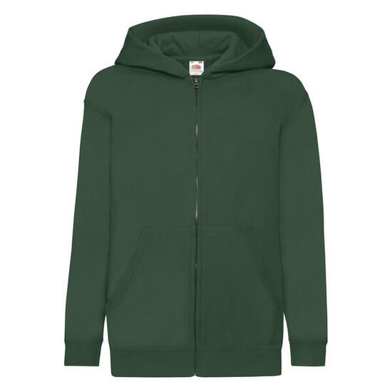 Veste À Capuche CLASSIC Enfant (Vert Bouteille)