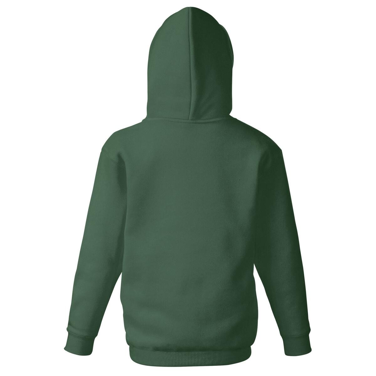 Kapuzenjacke für Kinder Flaschengrün 2/3
