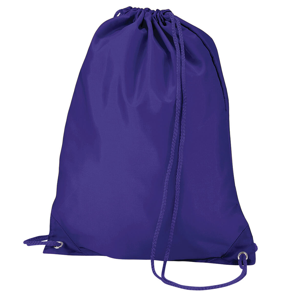 QUADRA Gymsac Shoulder Carry Bag 7 Litres (Purple)