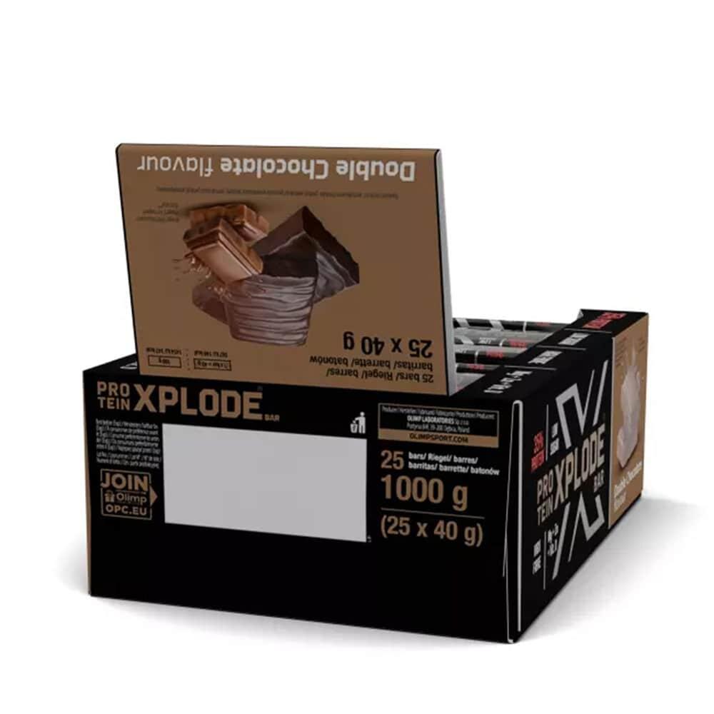 Barrette Proteiche - Barretta Proteica Xplode (25x40g) - Doppio Cioccolato 2/5