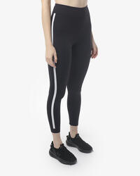 Leggings de fitness synthétiques noirs pour femmes