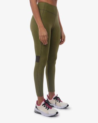 Leggings de fitness synthétiques bleu marine pour femme