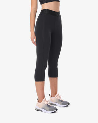 Dames melange grijze synthetische fitnesslegging