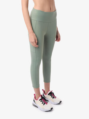 Damen-Leggings Moss aus synthetischem Fitnessmaterial