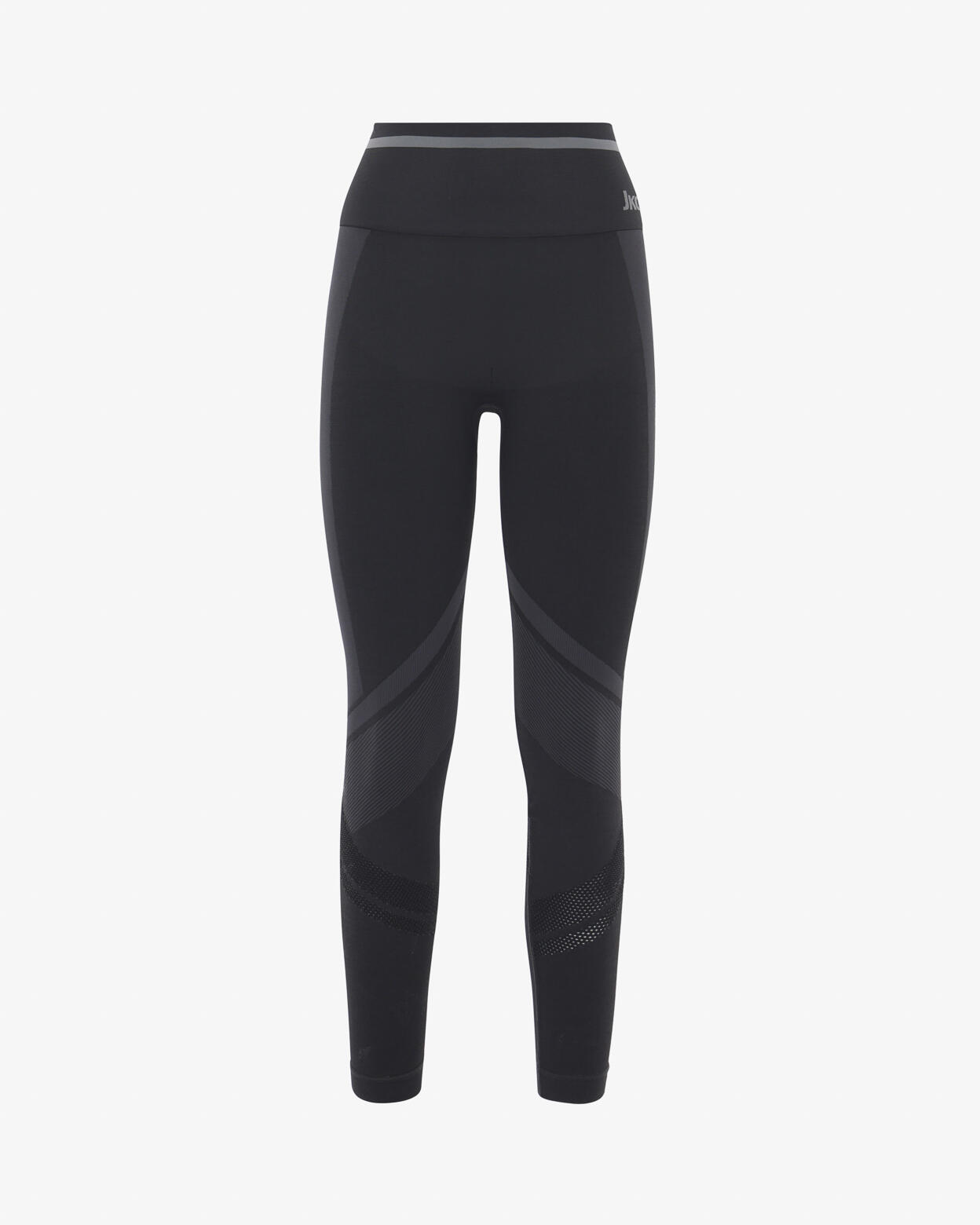 leggings  grigio scuro da donna in mat. sintetico da fitness 2/5