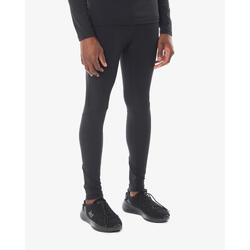 Leggings de fitness synthétiques noirs pour hommes