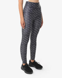Leggings de fitness synthétiques noirs pour femmes
