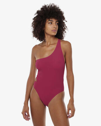 lila synthetische Bademode für Damen