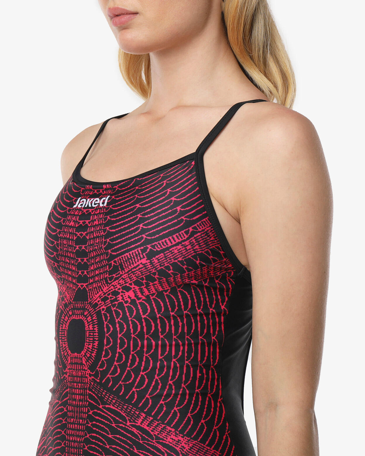 Jaked Crochet Swimsuit - Black/Fucsia 5/5