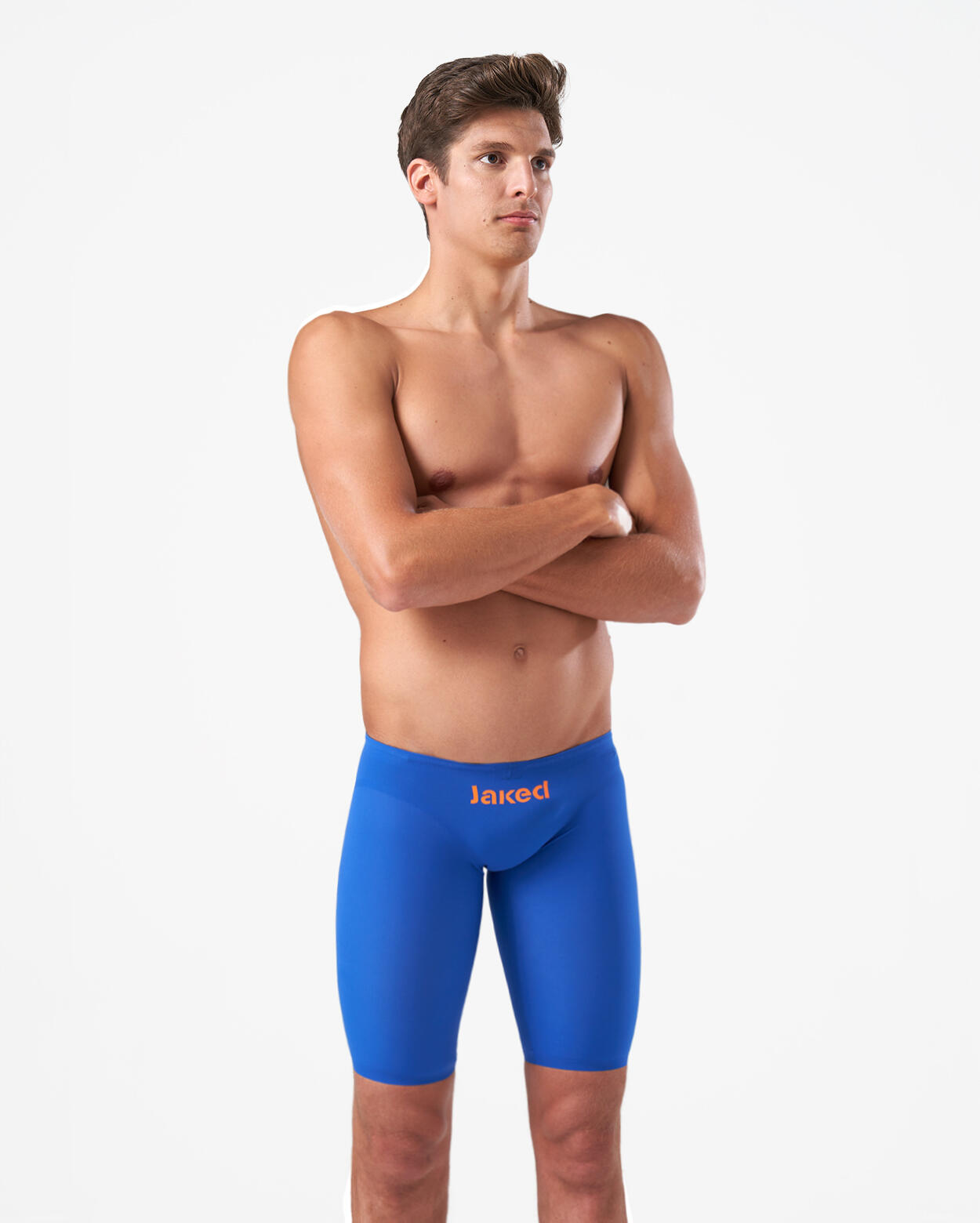 costume  bluroyal e aran da uomo in mat. sintetico da nuoto 4/5