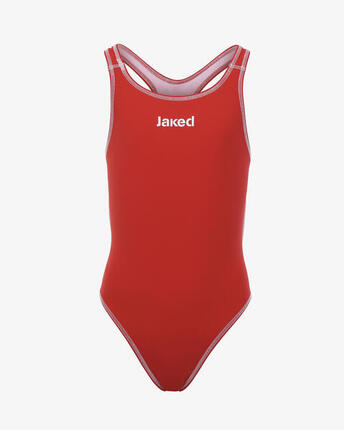 maillot de bain vert aqua pour fille en matière synthétique pour la natation