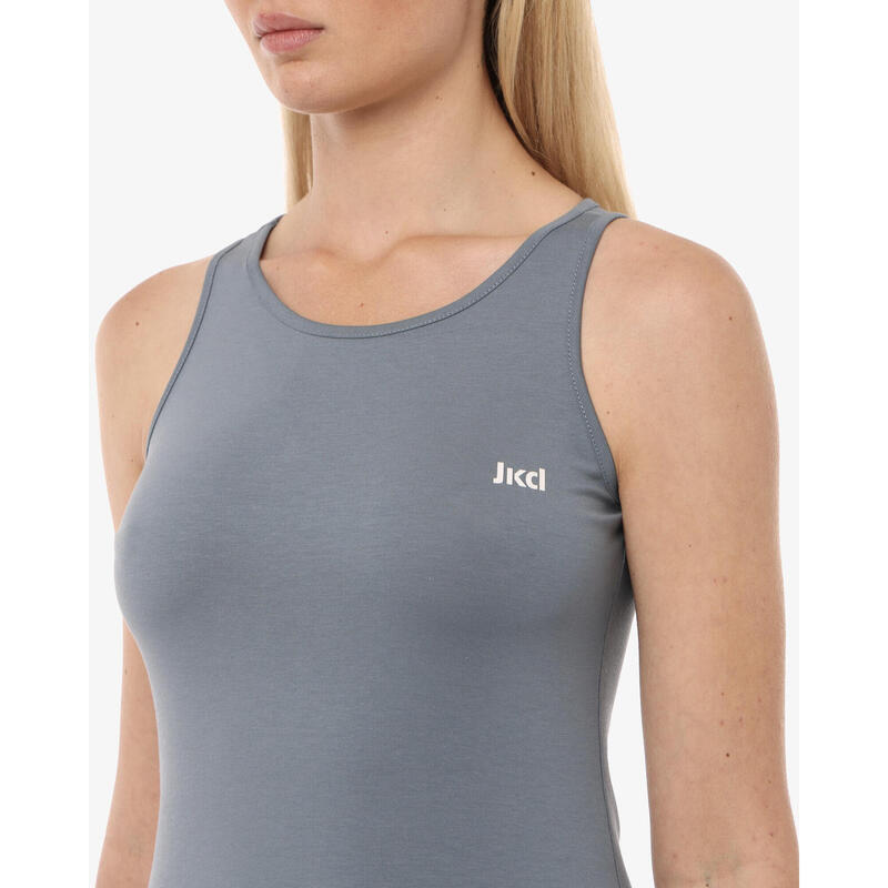 Debardeur Blanc Dentelle Femme Lot De 2 Débardeurs Femme Bodyperfect - Épaules Larges Col V Dentelle - Coton Blanc Et Noir Bodyperfect Débardeur Col V