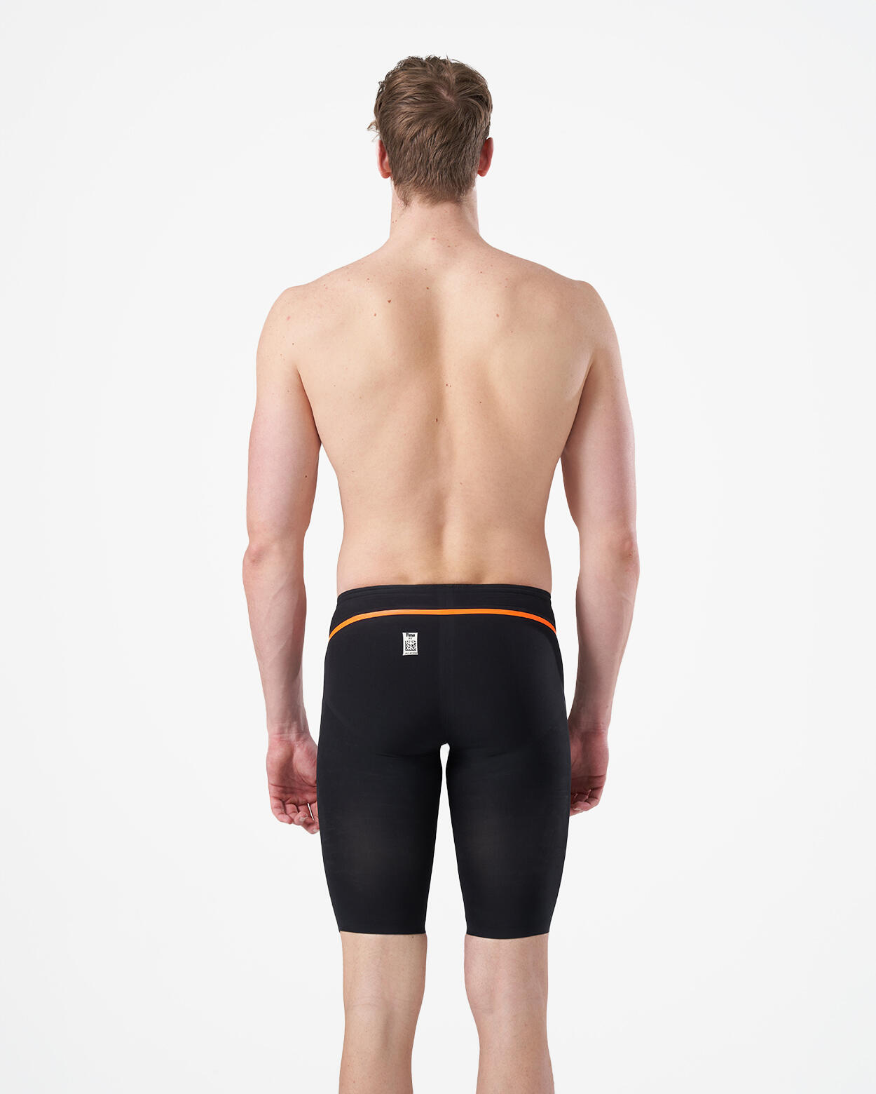 Maillot de bain synthétique noir pour homme 5/5