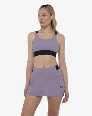 Paarse synthetische fitness tanktop voor dames