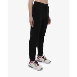 pantalon de fitness en coton noir pour femme
