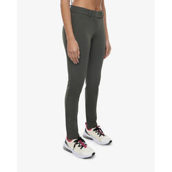 Pantalon de fitness synthétique noir pour femme