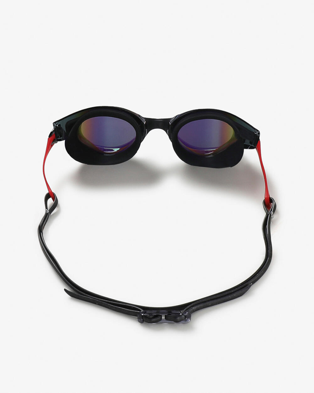 Lunettes de natation dorées pour hommes et femmes en matière synthétique 3/4