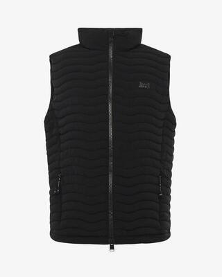 Marineblaue synthetische Fitnessjacke für Herren