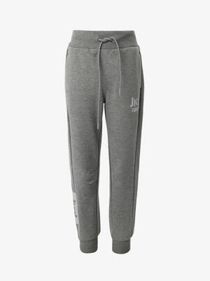 Schwarze Synthetik-Fitnesshose für Jungen